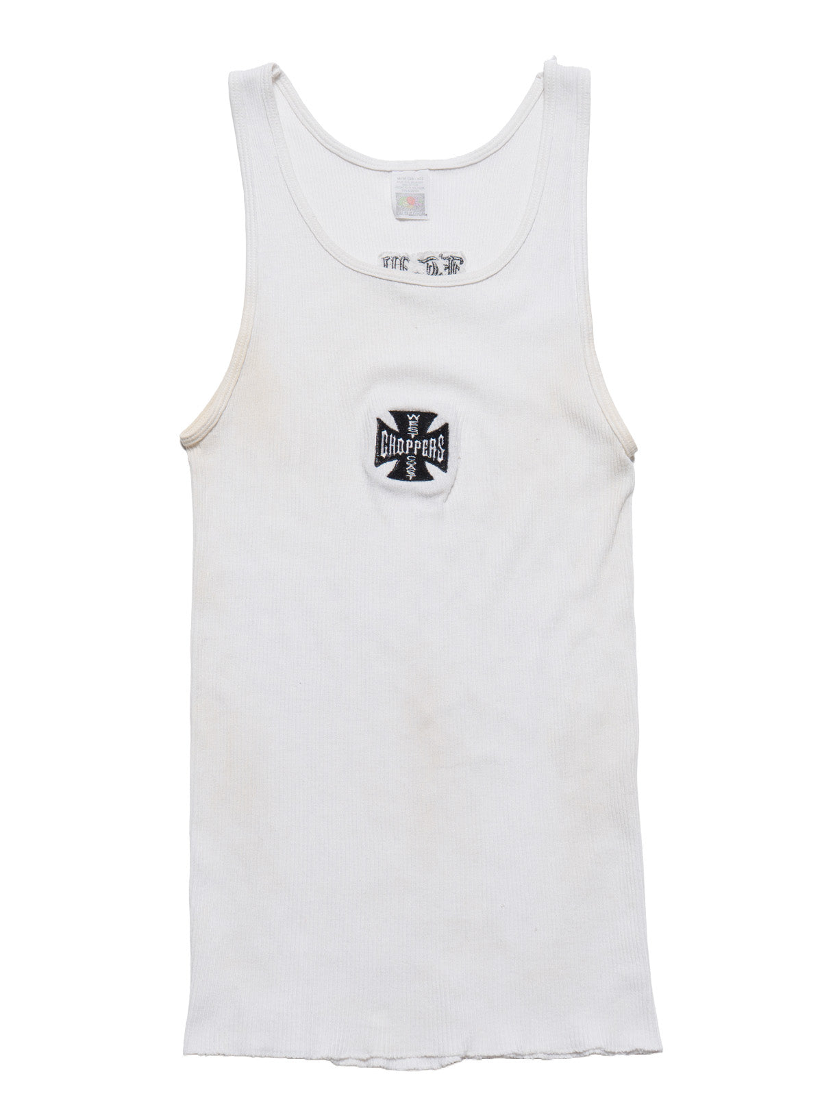 Vintage West Coast Choppers Tank Top White