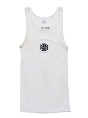 Vintage West Coast Choppers Tank Top White