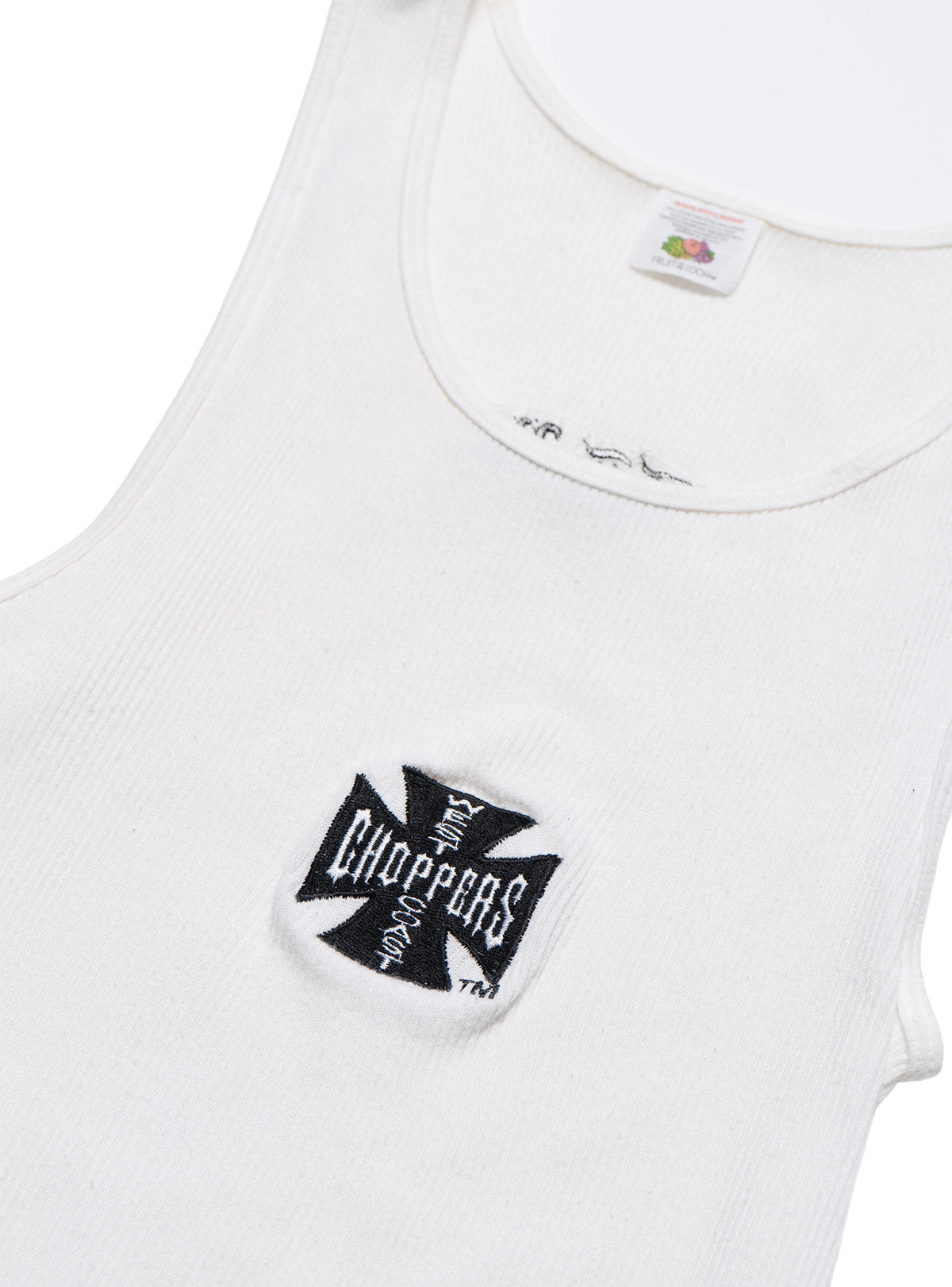 Vintage West Coast Choppers Tank Top White