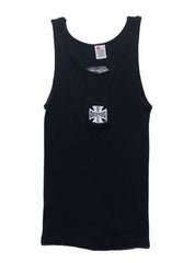 Vintage West Coast Choppers Tank Top Black