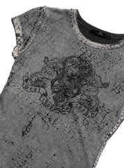 Vintage West Coast Choppers Dragon Tee Grey