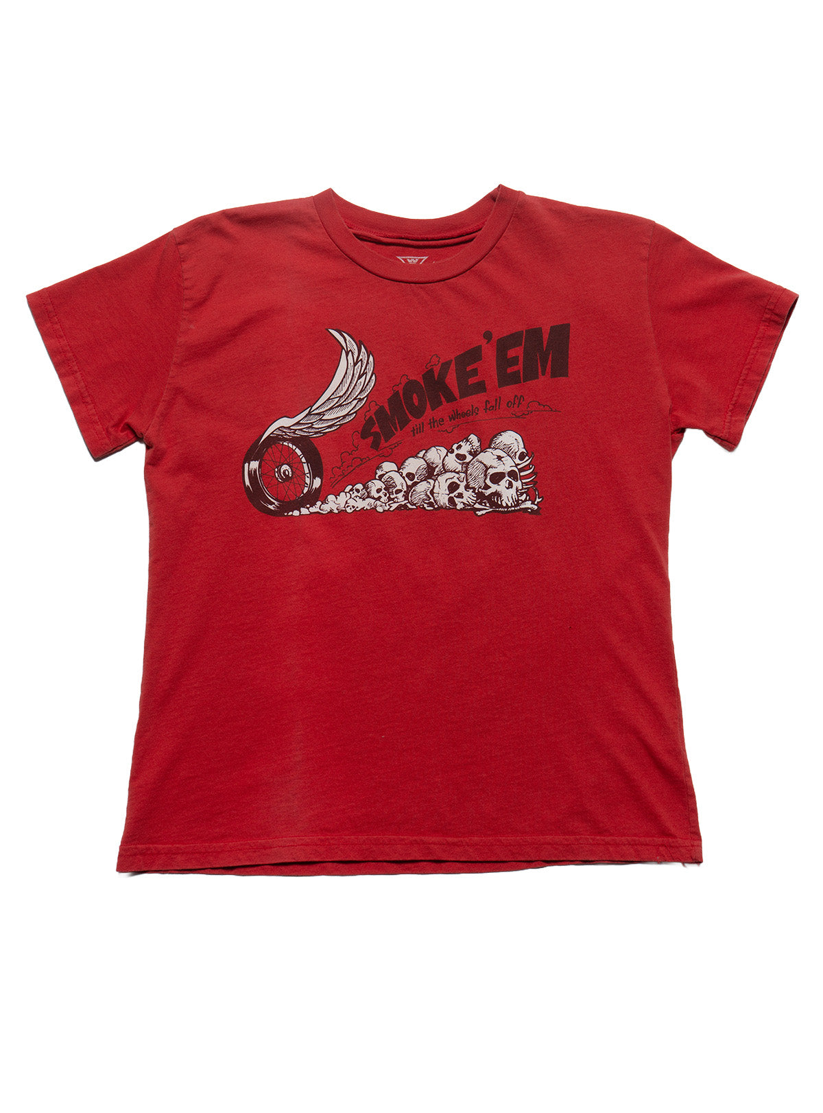 Vintage West Coast Choppers Smoke 'Em Tee Red