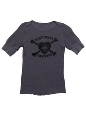 Vintage West Coast Choppers Waffle Top Grey