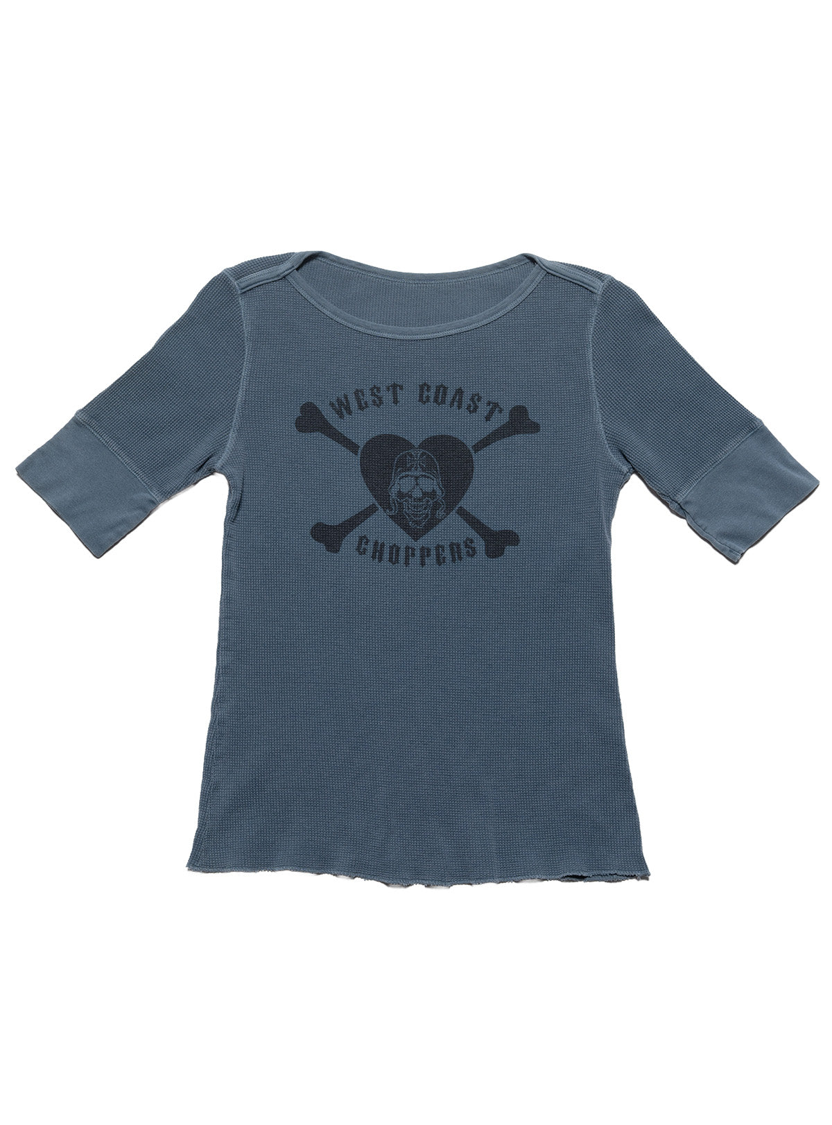 Vintage West Coast Choppers Waffle Top Blue