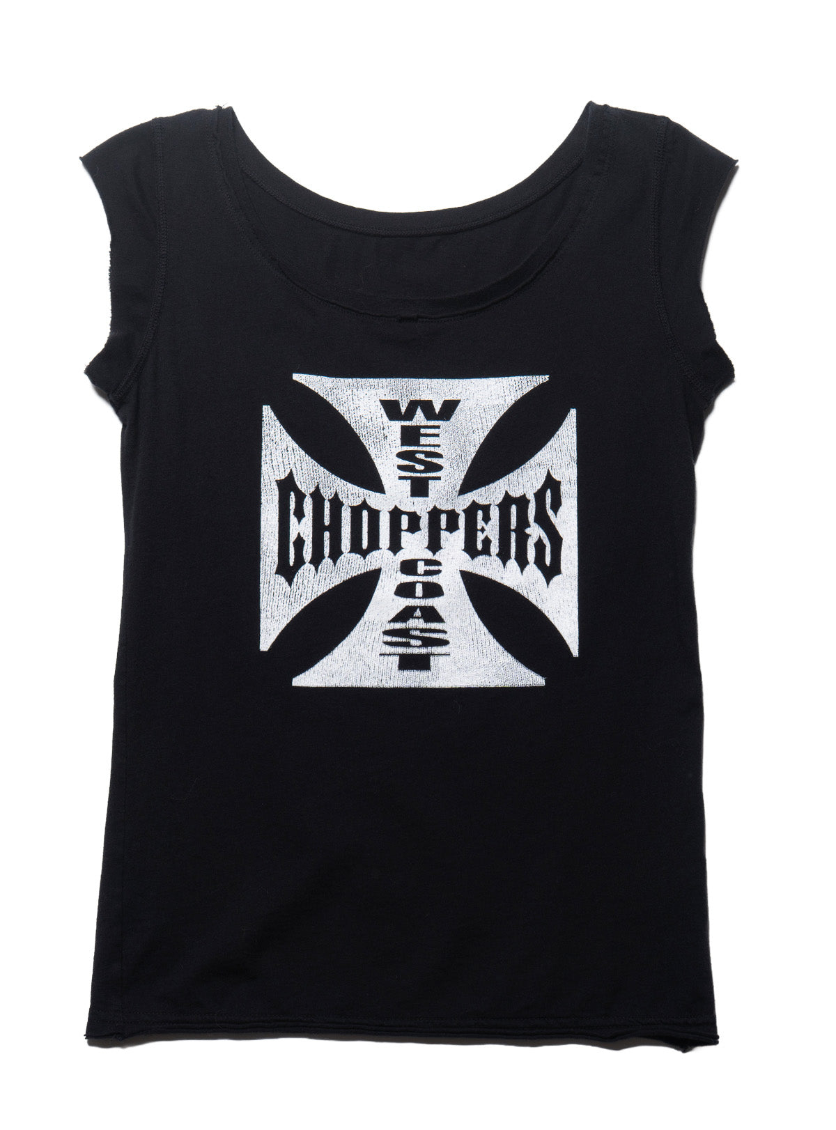 Vintage West Coast Choppers Sleeveless Tee Black