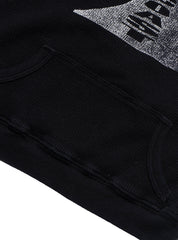Vintage West Coast Choppers 3/4 Sleeve Waffle Top Black