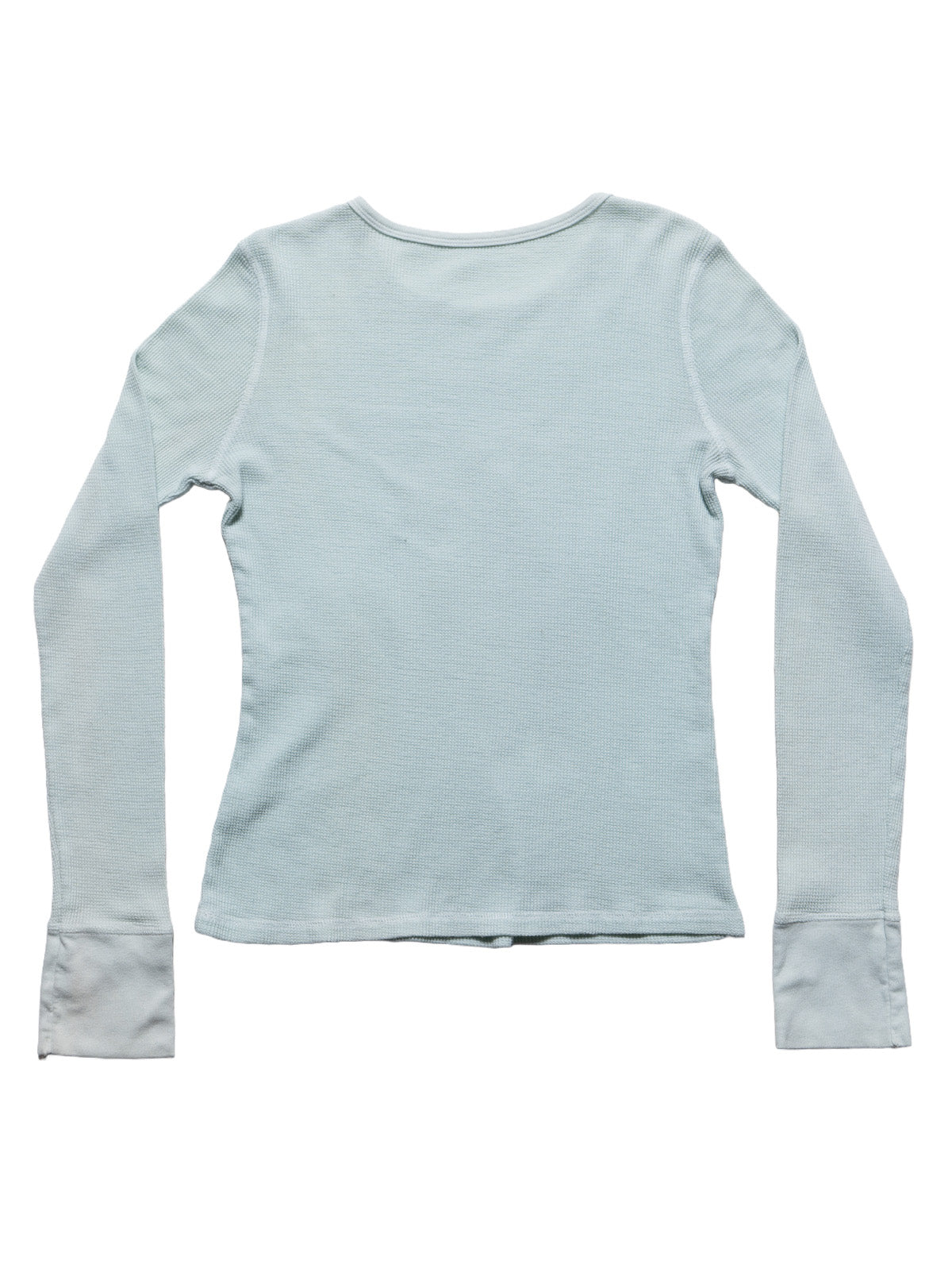 Vintage West Coast Choppers Long Sleeve Waffle Top Blue