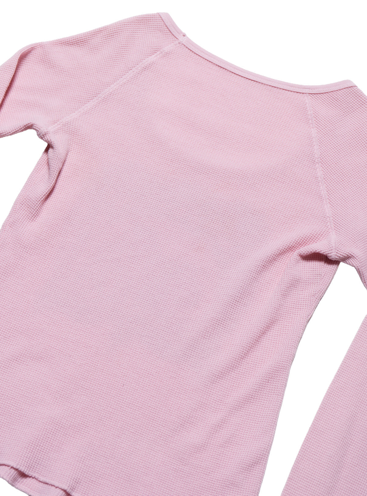 Vintage West Coast Choppers Long Sleeve Waffle Tee Pink