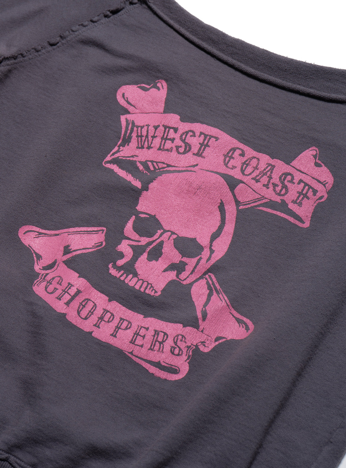 Vintage West Coast Choppers Long Sleeve Tee Dark Grey