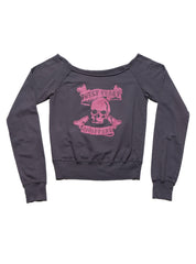 Vintage West Coast Choppers Long Sleeve Tee Dark Grey
