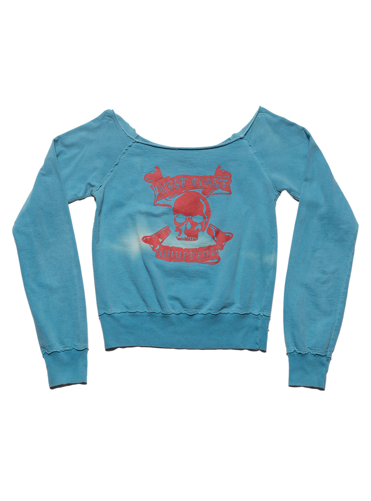 Vintage West Coast Choppers Long Sleeve Tee Blue