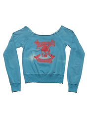 Vintage West Coast Choppers Long Sleeve Tee Blue