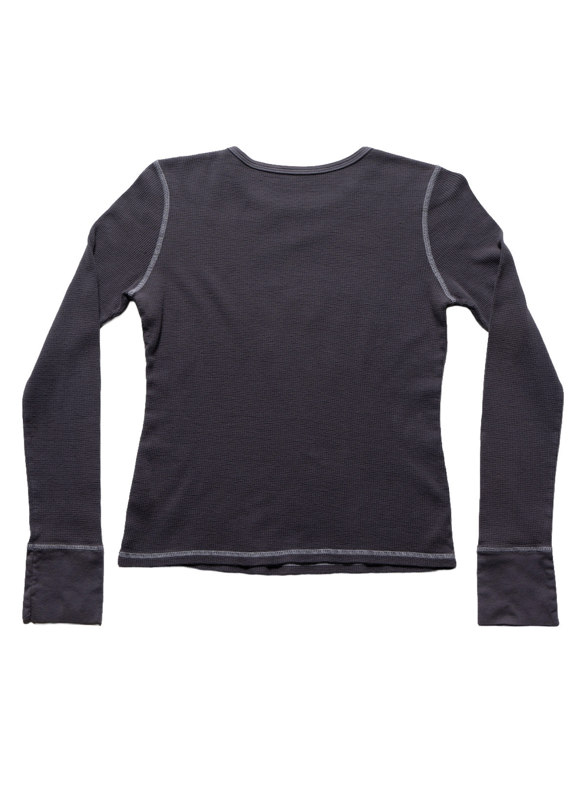 Vintage West Coast Choppers Long Sleeve Waffle Tee Dark Grey