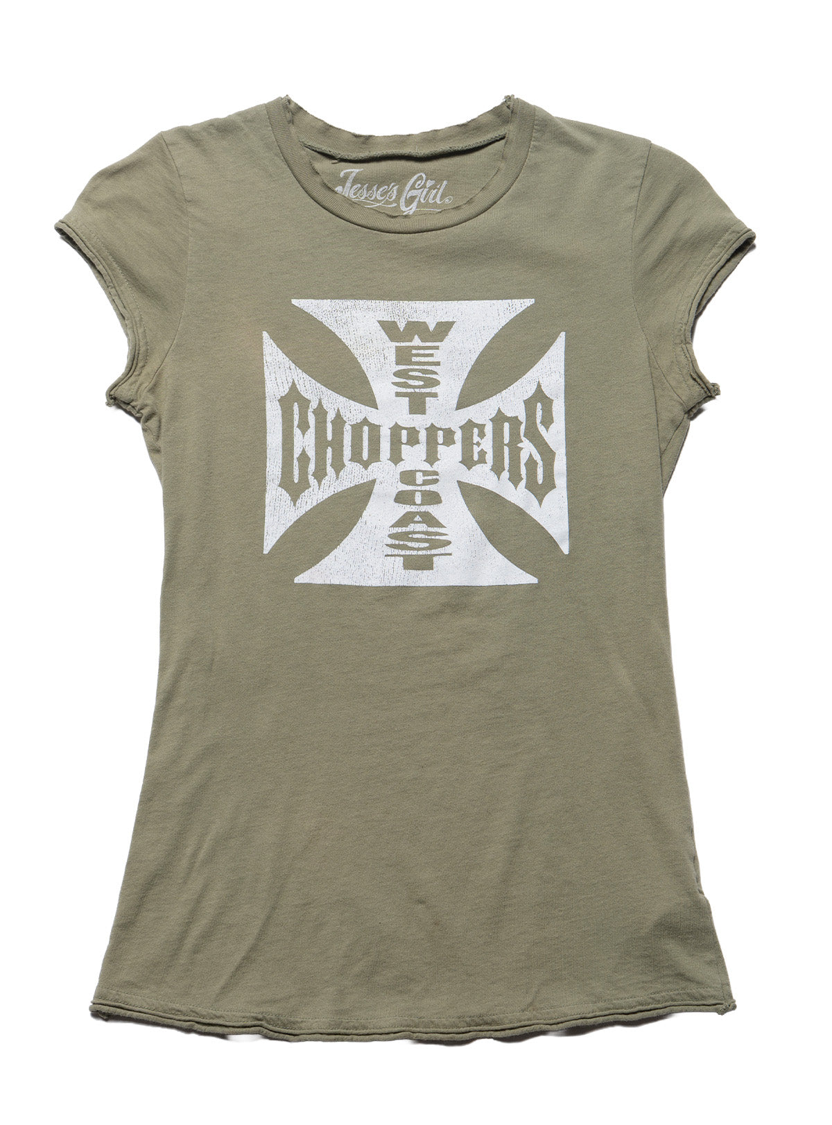 Vintage West Coast Choppers Sleeveless Tee Olive