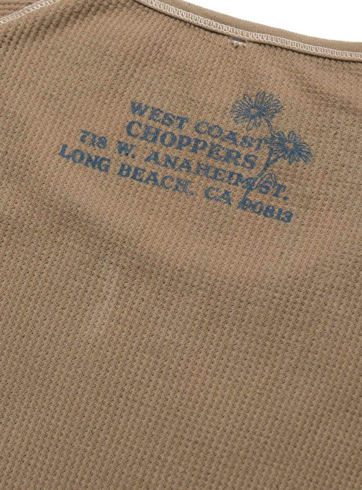 Vintage West Coast Choppers Long Sleeve Tee Olive