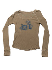 Vintage West Coast Choppers Long Sleeve Tee Olive