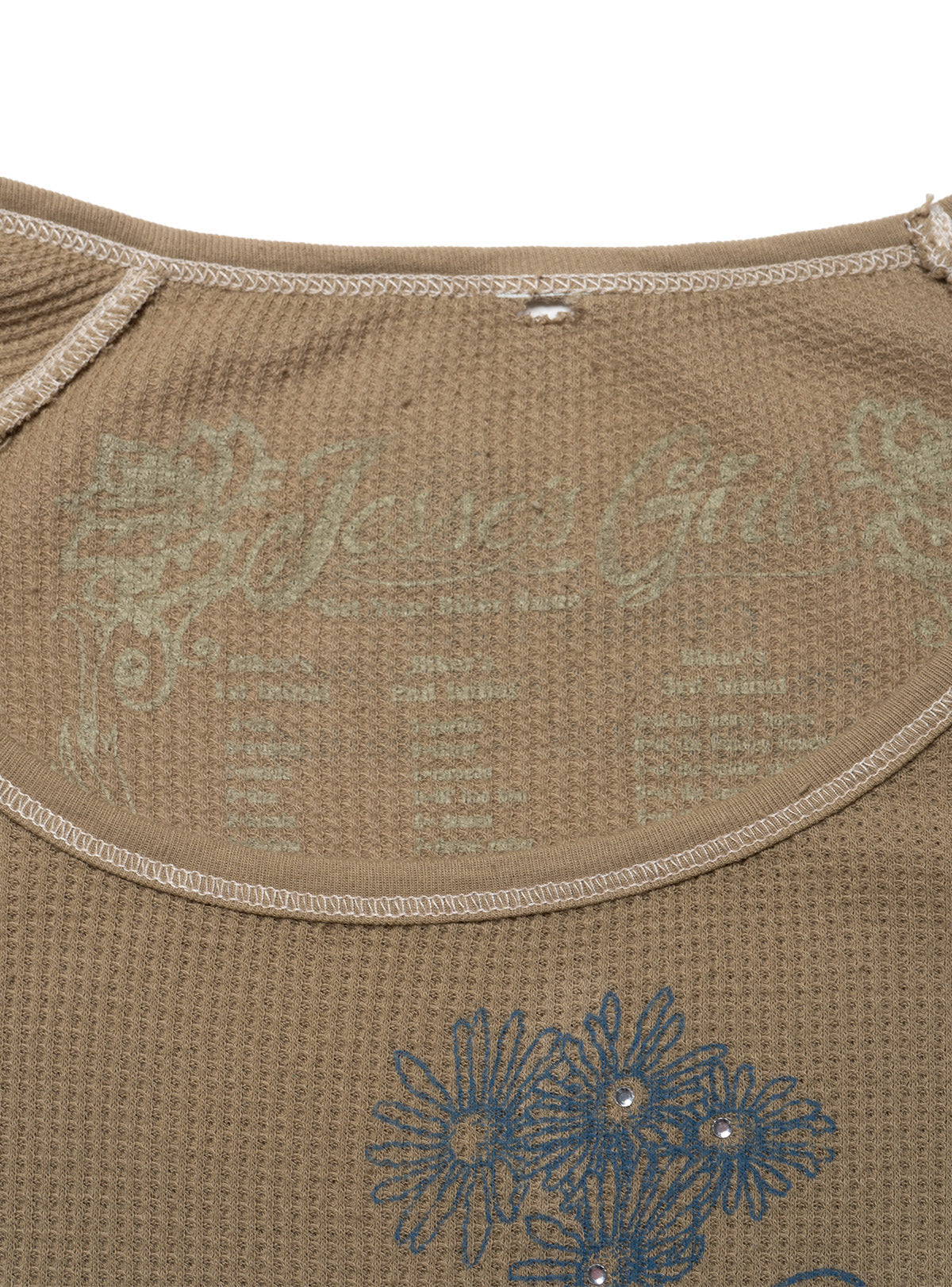 Vintage West Coast Choppers Long Sleeve Tee Olive
